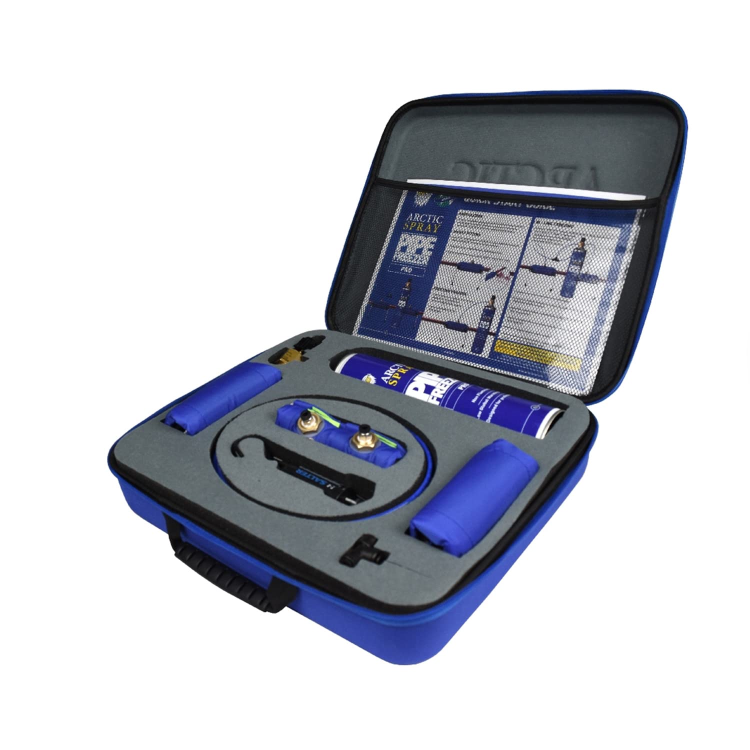 Arctic Hayes PRO Dual Pipe Freezing Kit for Plumbing Installations, Repairs & Maintenance. Freezes Plastic & Metal Pipes (8 to 22mm Diameter)