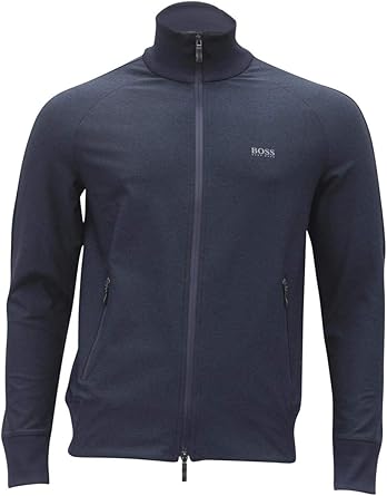 hugo boss zip up polo
