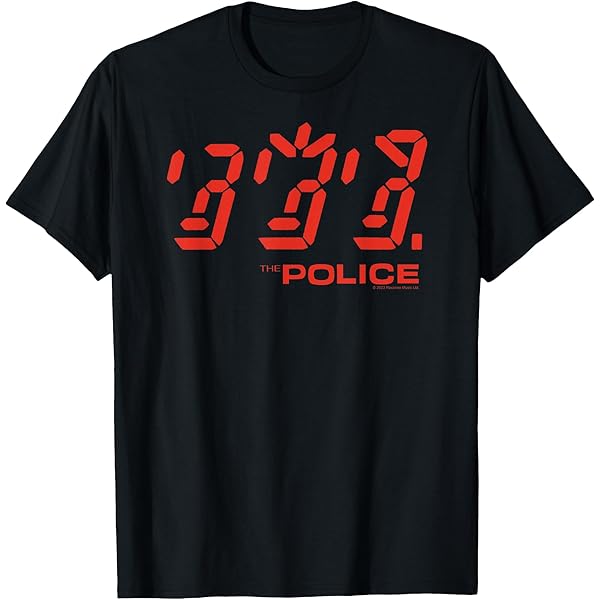 Amazon.com: The Police Rock Music Band Ghost in The Machine T