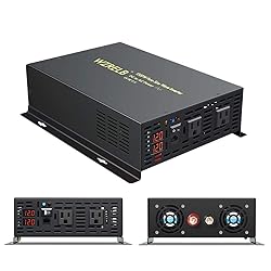 WZRELB 1500W 12VDC 120VAC Pure Sine Wave Power