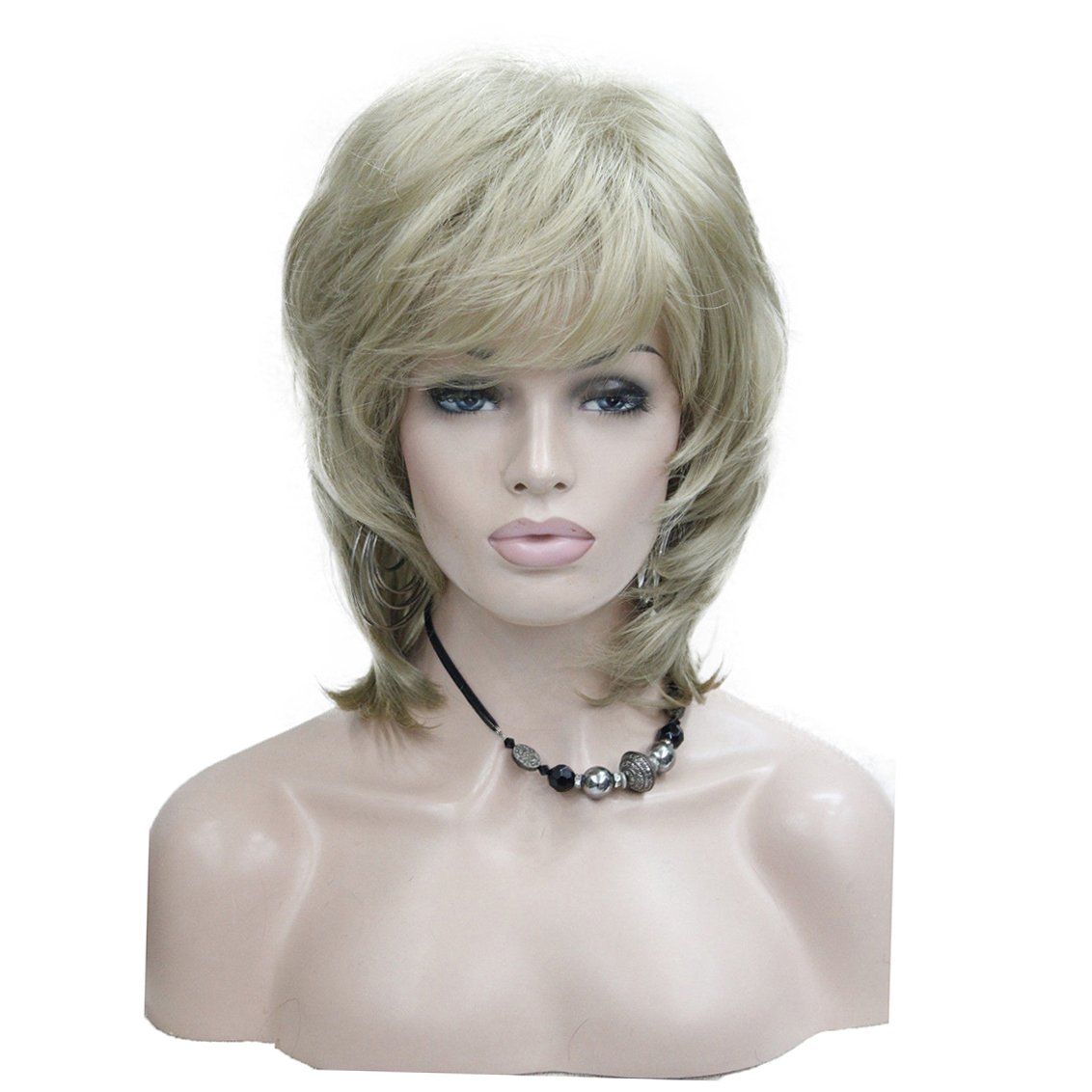 Lydell Short Shaggy Layered Classic Cap Full Synthetic Women's Wigs (24)