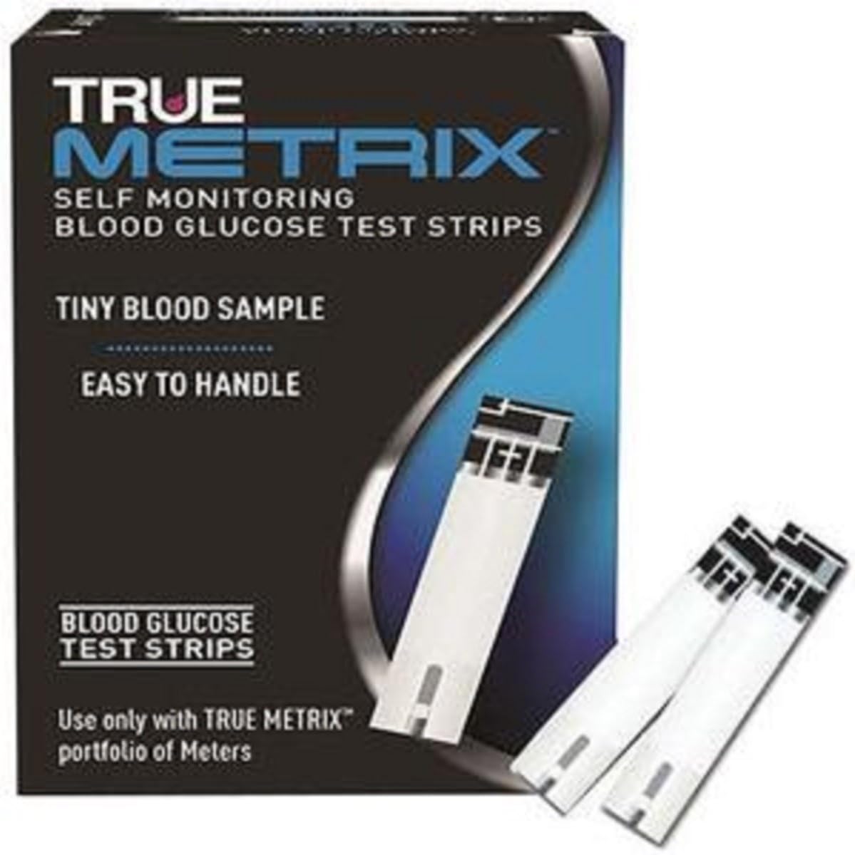 TRUE Metrix Self Monitoring Blood Glucose Test Strips, 100 Count: Health & Personal Care