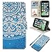 UrSpeedtekLive iPhone SE 2022 /iPhone SE 2020 /iPhone 7/iPhone 8 Wallet Case, Premium PU Leather Flip Case Cover with Card Slots & Kickstand for iPhone SE 2022/2020, iPhone 7 / iPhone 8 -Flower