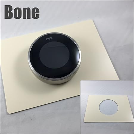 Decorative Rectangle Nest Thermostat Wall Plates Bone Amazon Com