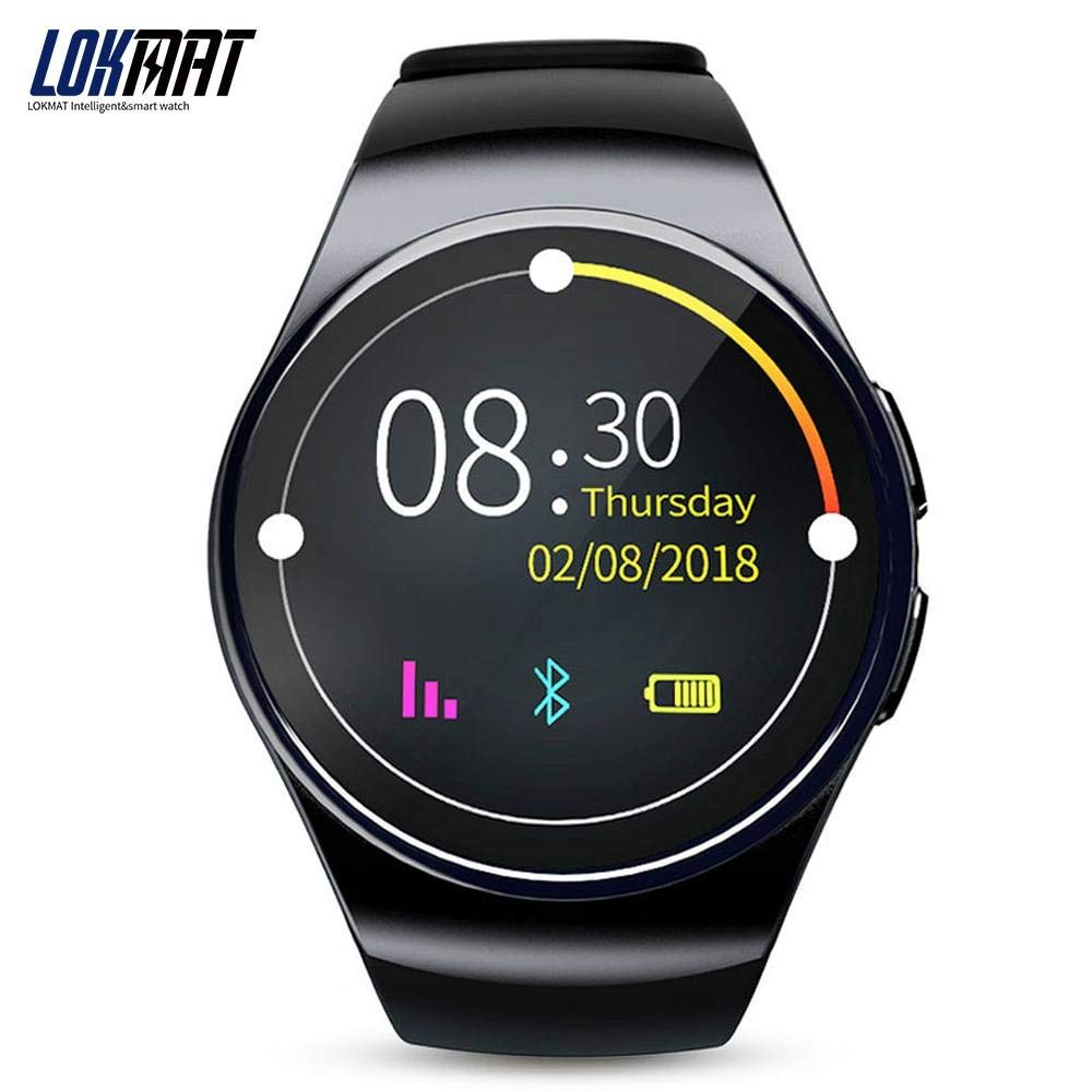 Amazon.com: LOKMAT Sport Smart Watch Android Phone Pedometer ...