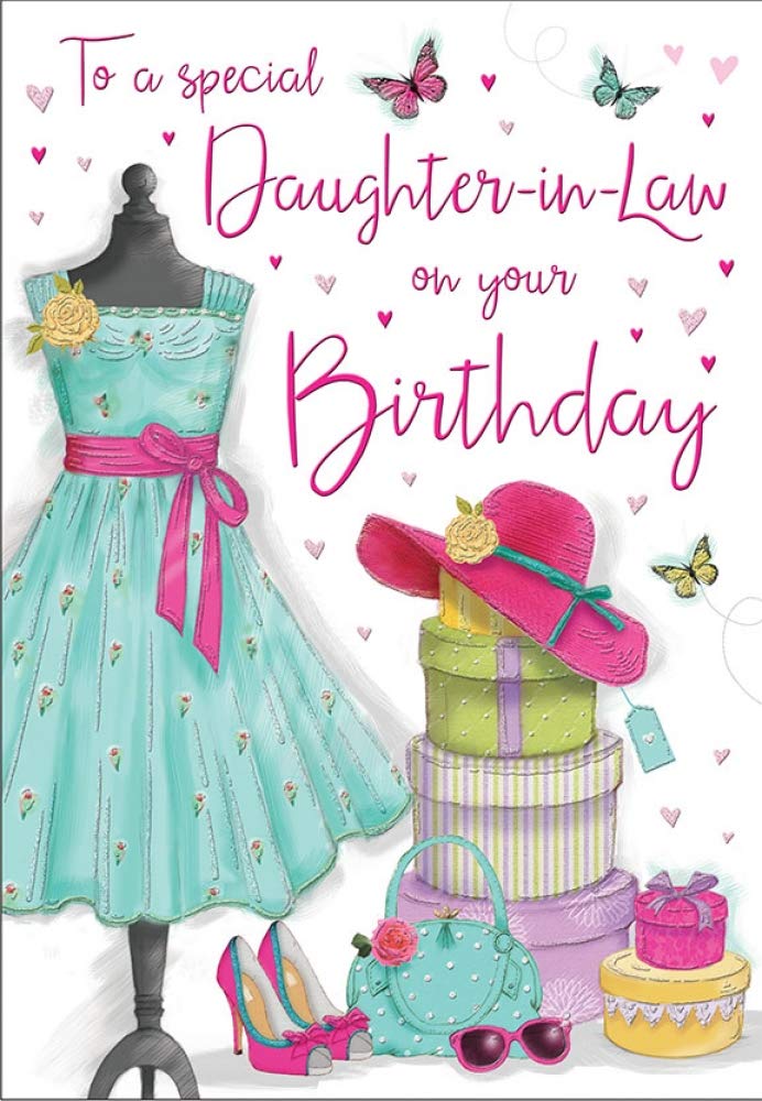 Birthday Card Daughter in Law - 9 x 6 inches - Regal Publishing, C80066