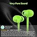 Karakao H1 Bluetooth Headphones 4.1 Wireless Runing Earbuds Workout Earphones with Mic for iPhone and Android - Green Headset
