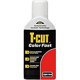 T-Cut Light Red Scratch Remover Color Fast Paintwork Restorer Car Polish, 13 Colors Available, 17 Fl Oz