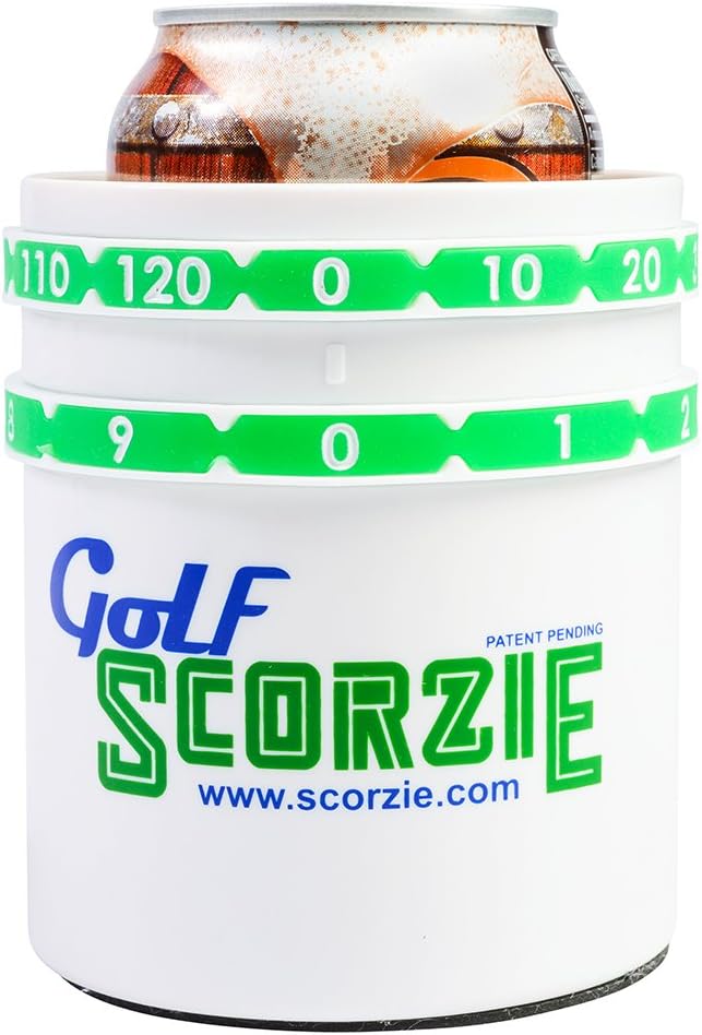 Scorzie Golf The Only Beverage Cooler That Keeps Score and The Absolute Best Golf Can Cooler That Doubles as a Golf Score Keeper and Makes a Great Golf Accessories