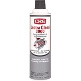 CRC Lectra-Motive Electric Parts Cleaner Spray - Non-Flammable - 19 oz | Energized Equipment Cleaning Only, Removes Grease, Oil, Dirt and Wax, Fast Drying