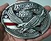 Pansy New American Pride Us Flag Soaring Eagle Belt Buckle Wt093