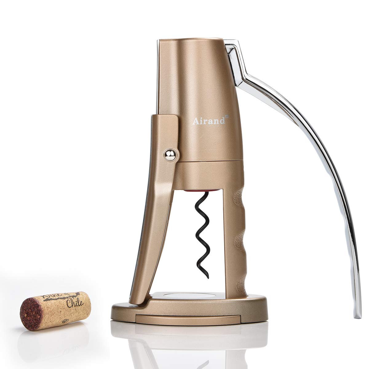 Korkenzieher Wein Airand Flaschenöffner Wein Effizient Weinöffner Hebel