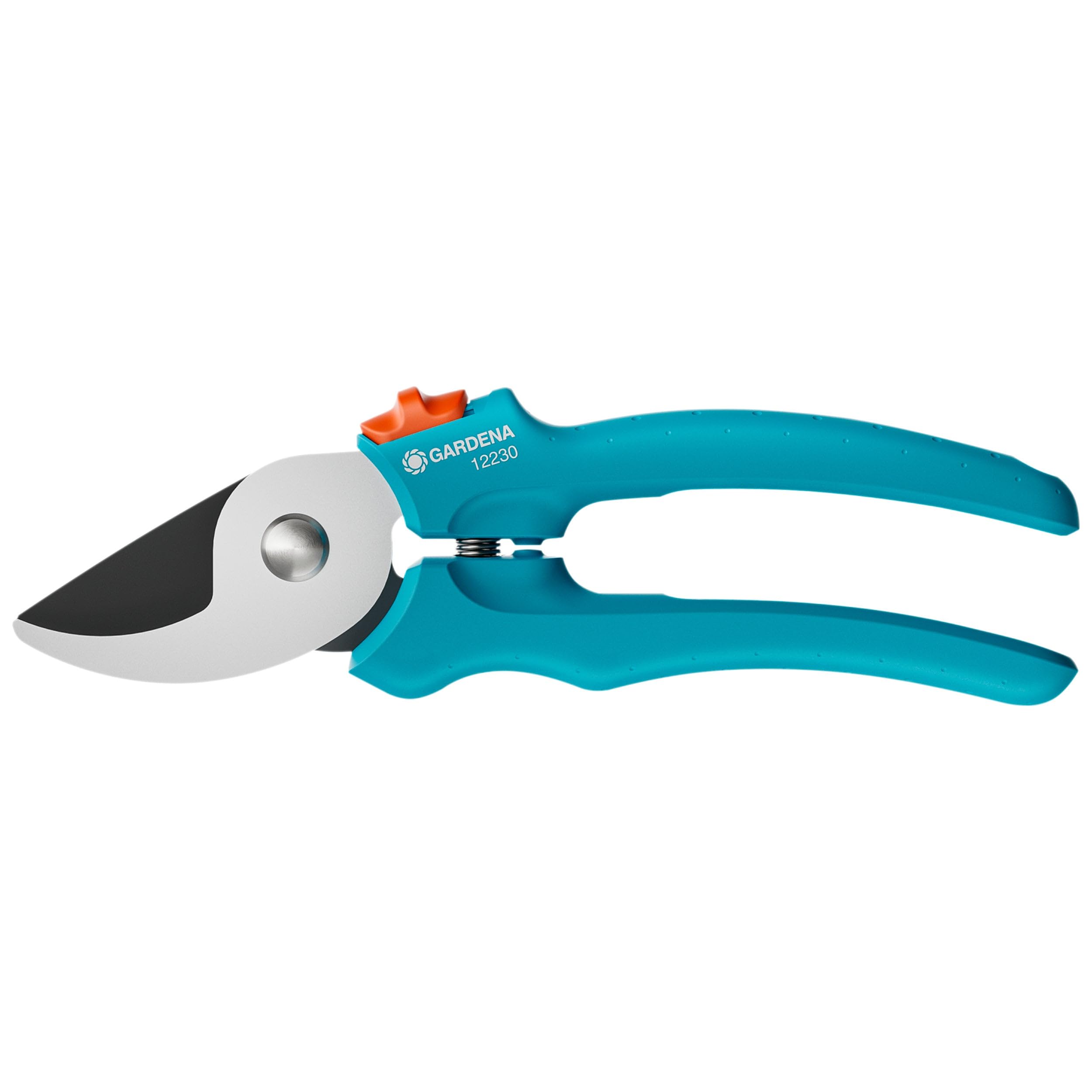 Gardena Secateurs EasyCut, Bypass Cut, Garden Secateurs, 20 mm Cutting Diameter, Ergonomic Handles, Precision-Ground Steel Blades, PowerCoating (12230-20)