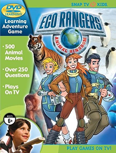 Snap Tv Eco Rangers DVD Animal Kingdom Learning Game