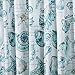 Barefoot Bungalow Cruz Coastal Seashell Shower Curtain, 72x72 inches, White