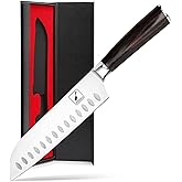 imarku Chef Knife 7 Inch Kitchen Knife Ultra Sharp Santoku Knife - 7Cr17Mov Japanese Chefs Knife, Kitchen Gadgets 2025, Apart