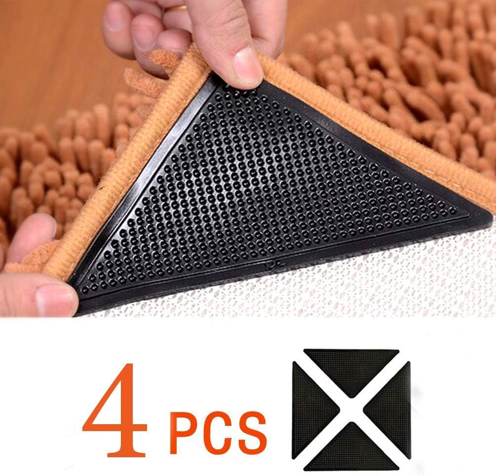antirutschmatte für teppich, 4 Stück Anti Rutsch