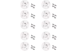 Treedix 10 pcs Servo Arm Horn Metal Aluminum 25T Servo Dics Compatible with Standard Steering Gear Servo Motor MG995 MG996
