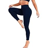 YVQYVQ Buttery Soft Yoga Pants for Women,High Waisted Tummy Control Workout Leggings with Pocket,7/8 Length,Non See Through