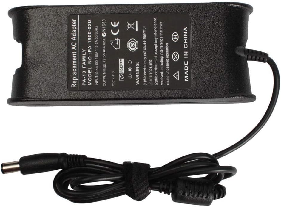 Yan Laptop Power Supply For Dell Latitude D510 D5 D530 D6 D630 Ac Adapter Usb Cables