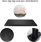 FLEXISPOT Standing Desk Anti-Fatigue Mat 2 cm Thick Black view 4