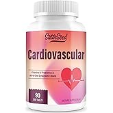 Cardiovascular Supplement 3000mg – Vitamins, Probiotics, Omega-3, and CoQ10 All-in-One Synergistic Blend for Adults – 90 Softgels