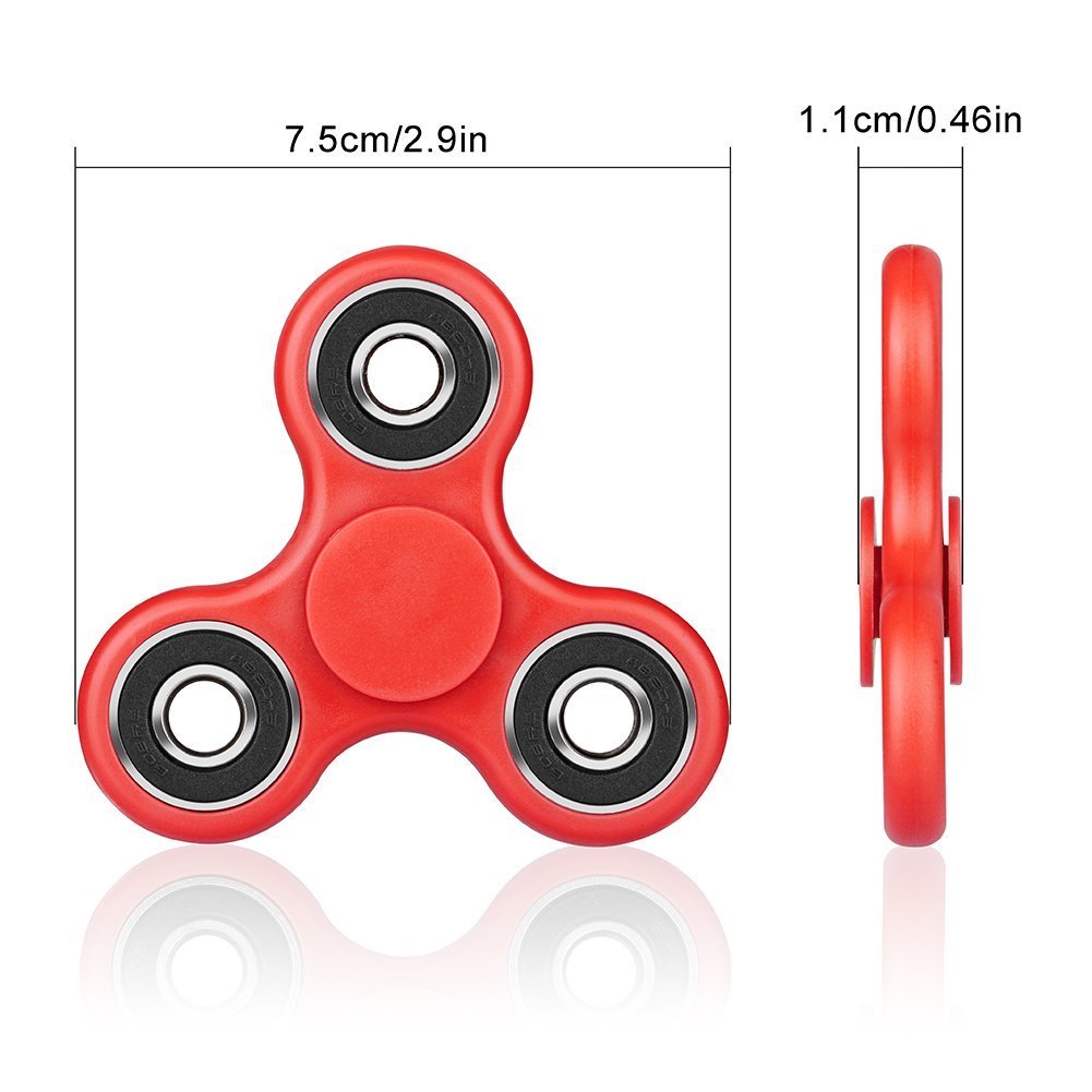 Reliatronic Hand Spinner with Hybrid Ceramic Bearing Finger Spinner Perfect For ADD, ADHD, Anxiety and Stress Relief