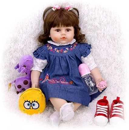 tingshop 24 zoll reborn baby puppe