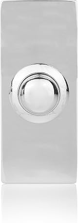 Byron Doorbell Push Button Universal Chrome 2 Wire IP20 DBW-21028 view 3