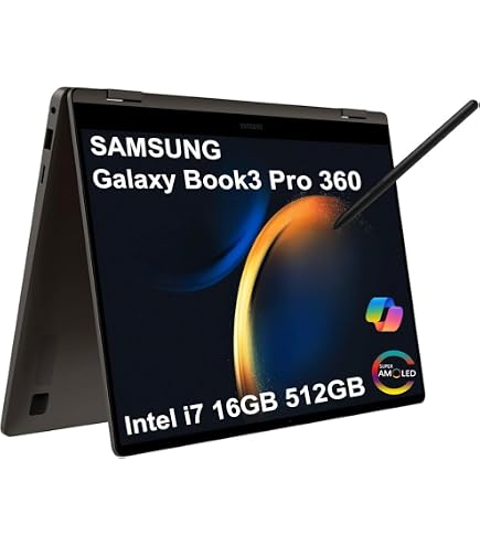 Amazon.com: Samsung Galaxy Book Pro 360 2 en 1 i7-1165G7 512GB SSD