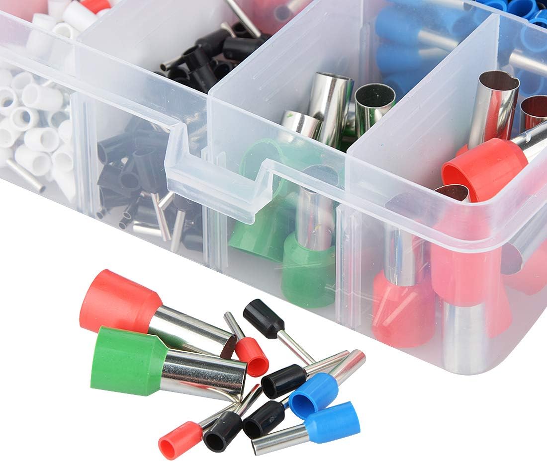 Kit 140 Capicorda A Occhiello In Rame – Connettori Per Batterie E Cavi, Crimpatura Sicura E Facile!