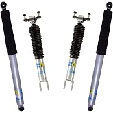 Bilstein Set of Front and Rear B8 5100 Series Shocks Compatible with 2011-2025 Silverado/Sierra 2500/3500 HD with 1.5" Front &amp; 0-1" Rear Lift | Easy Installation