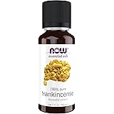 NOW Essential Oils, Frankincense Oil, Centering Aromatherapy Scent, Steam Distilled, 100% Pure, Vegan, Child Resistant Cap, 1