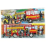 Bigjigs Toys BJ052 Duo Puzzle Fire Engine