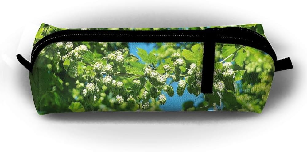 OLGCZM Tree Nature Branch Blossom Plant Fruit Leaf Flower Pencil Case,Pen Bag For Pens, Pencils, Highlighters, Gel Pen, Markers And Other School Supplies