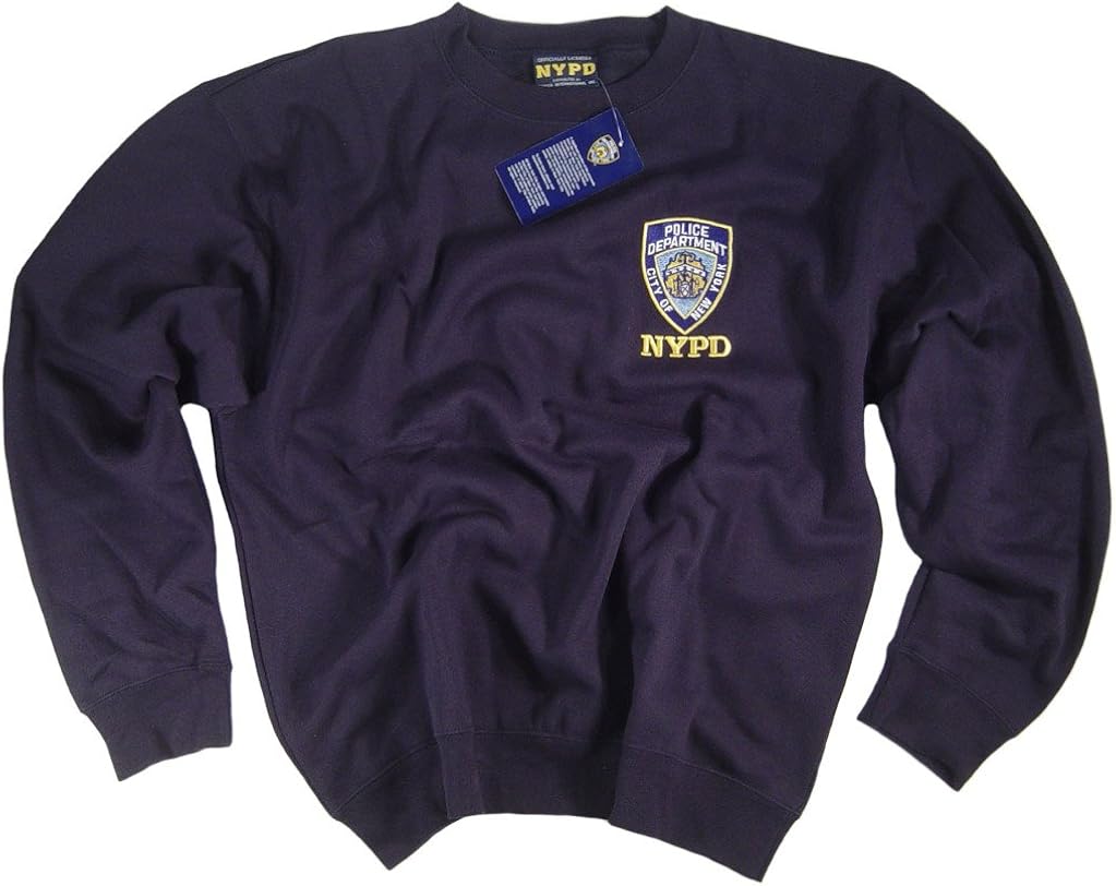 nypd hoodie navy