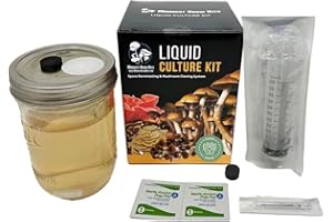 MYCO LABS Premium Liquid Culture Kit Easy Spore Germinating & Mushroom Cloning System