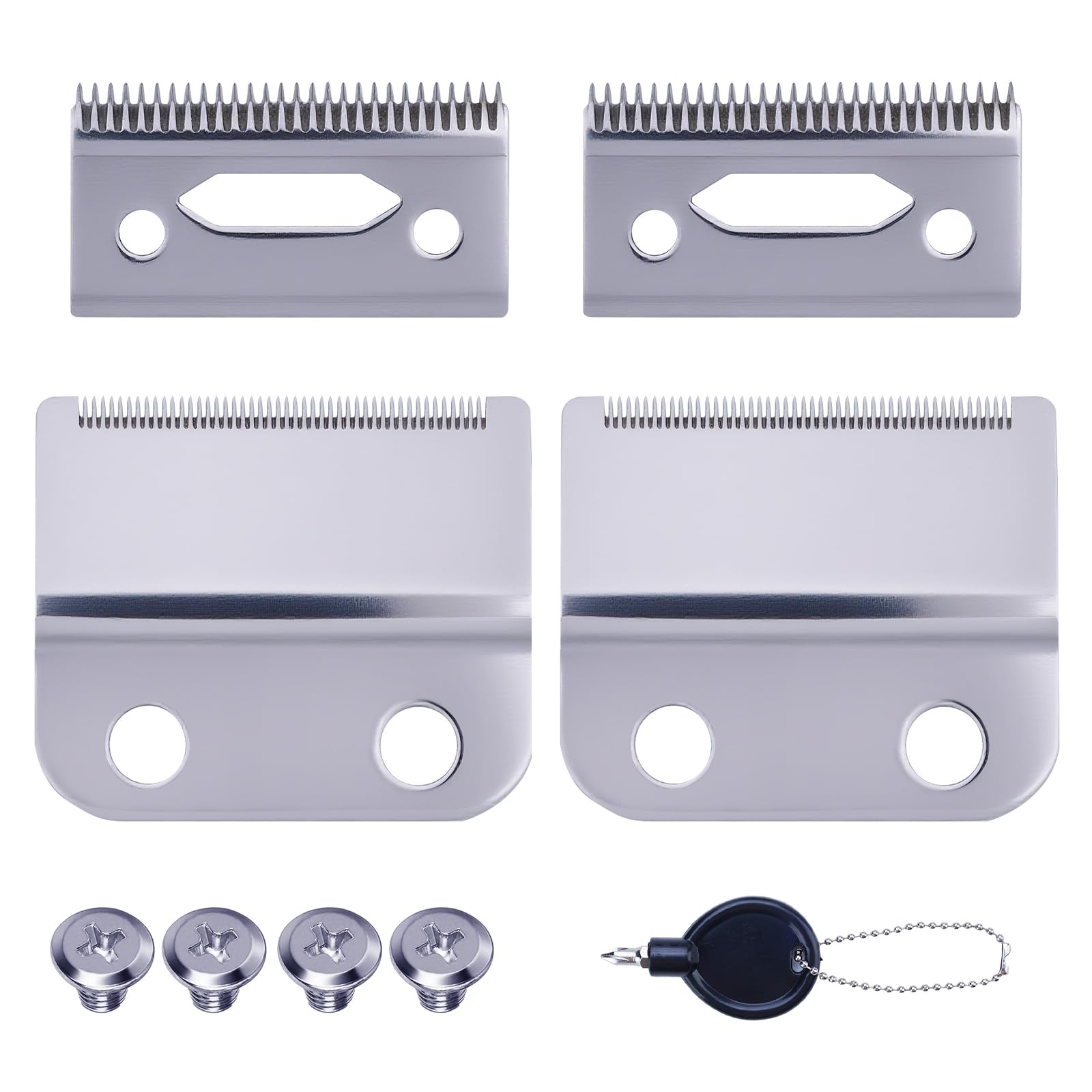 Photo 1 of 2 Pack Professional Replacement Blades 6X0 for Wahl 5-Star Balding Clipper
