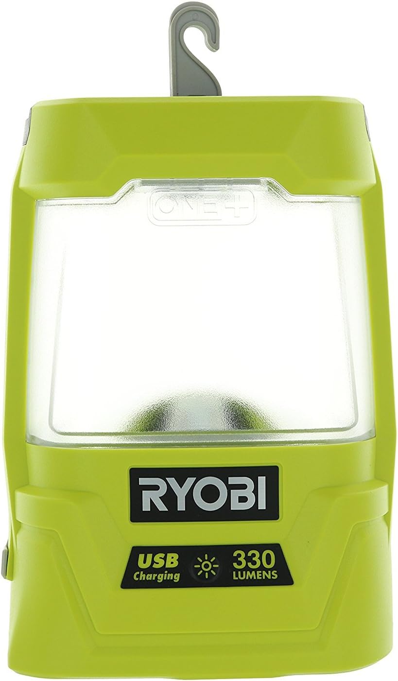 Ryobi P781 One+ 18V Lithium Ion 330 Lumen Cree LED Workshop Area Light ...