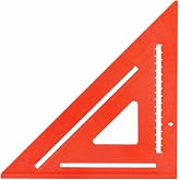 Swanson Big 12&reg; Speedlite&reg; Square, 12 in. Hi-Viz Orange Composite (T0701) | Made in the USA by Swanson Tool Company. Sized for big rafters, stair stringers, and full-sheet layout work.