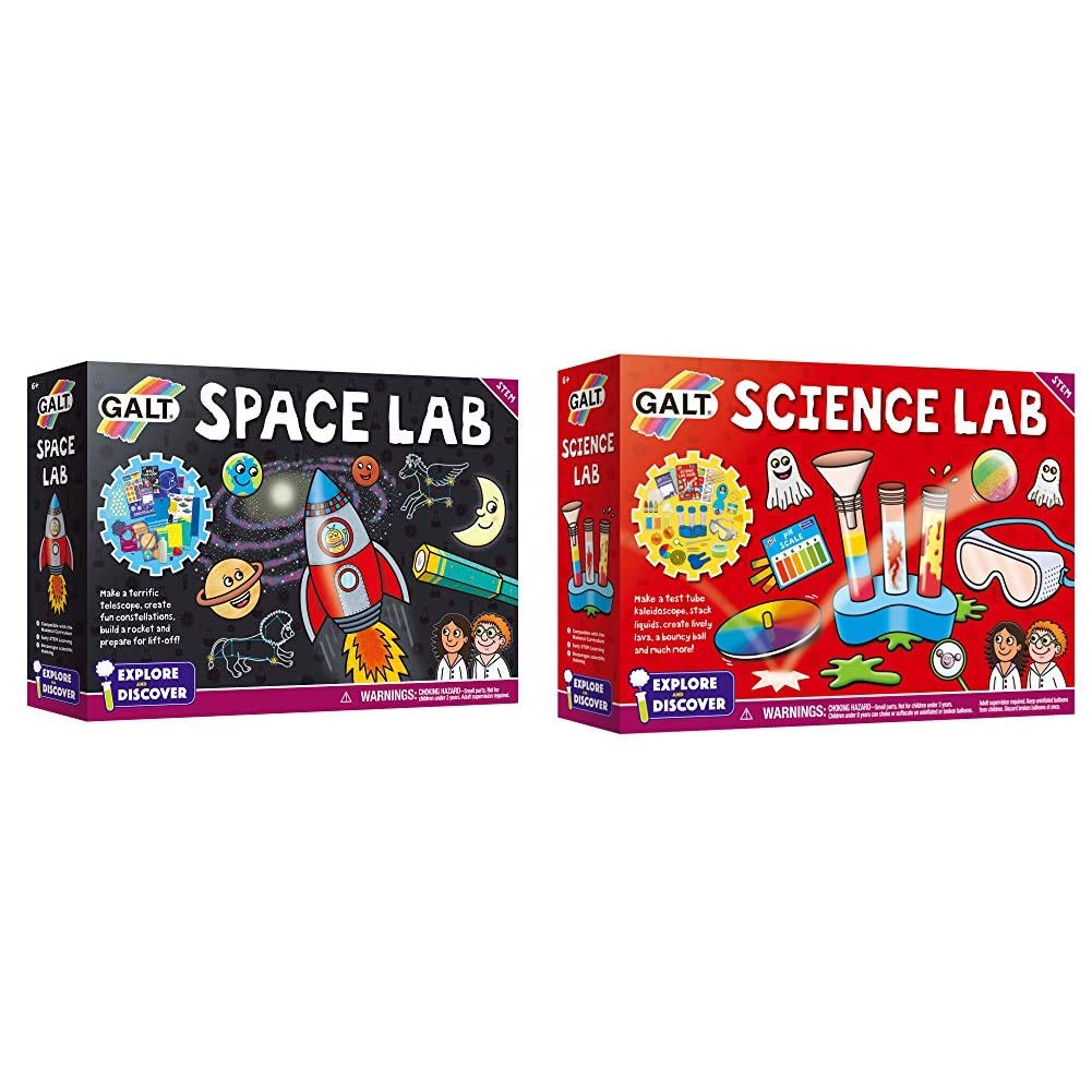 Galt Toys Space Lab & Science Lab Kit