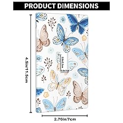 Pznen Watercolor Butterfly Single Toggle Switch