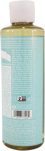Dr. Bronner's Pure-Castile Soap Baby Mild Organic 8 Oz 2 Pack view 2