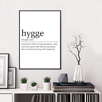Definicion De Hygge Cotizacion Pintura De La Lona Imagen