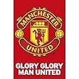 Manchester United - Glory Glory Team Crest Poster (24 x 36 inches)