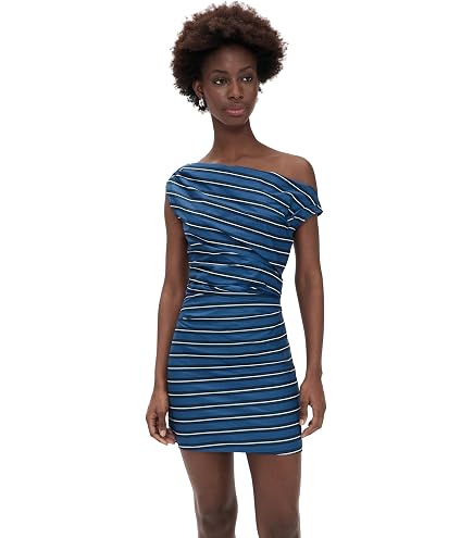 STAUD Women's Phare Mini Dress, White, 0 at Amazon Women's Clothing store