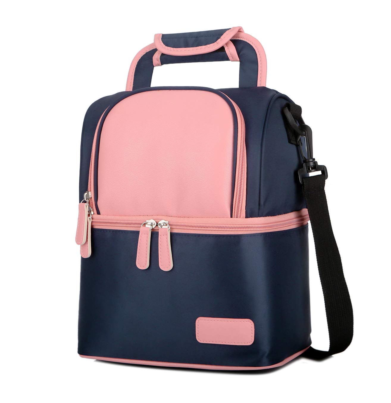 Mengshen Breast Milk Baby Bottle Cooler Bag Rucksack/Mommy Travel Backpack/Waterproof Baby Milk Bag Freezer/Portable Thermal Insulated Lunch Box for Women Men Large Capacity Handbag