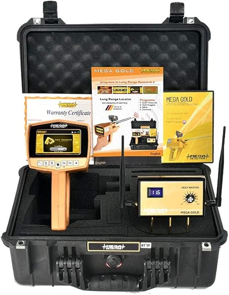 Amazon.com : Mega Detection Mega Gold 2020 Long Range Gold Finder