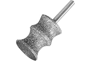 TSLOBIT Diamond Dog Nail Grinder Bits Attachment,1/8'' Pet Nail Grinder Wheel for Dremel Dog Nail Grinder, Diamond Rotory Bit for Dogs&Pets Nail Care（Large B）