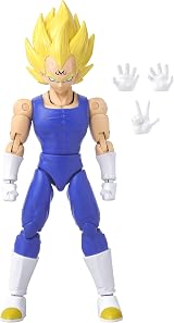 BANDAI Dragon Ball Dragon Stars Majin Vegeta 17cm Articulated Figure Toy view 6